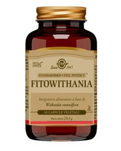 Solgar Fitowithania Integratore Stachezza Fisica Mentale 60 Capsule