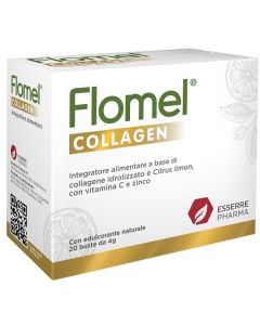 Flomel Collagen integratore per il benessere di pelle unghie e capelli 20 bustine