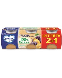 Mellin Omog Prugna 3pz 100g