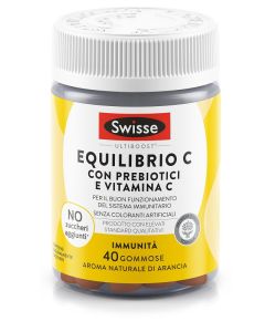Swisse Equilibrio C Integratore Sistema Immunitario Con Prebiotici e Vitamina C 40 Gommose
