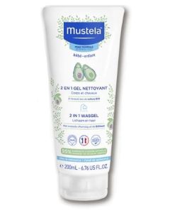 Mustela Gel Detergente 2 in 1 Corpo e Capelli 200 ml