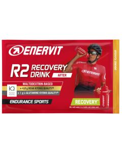 Enervit R2 Recovery Drink Integratore Per Sportivi Gusto Arancia Bustina da 50 gr