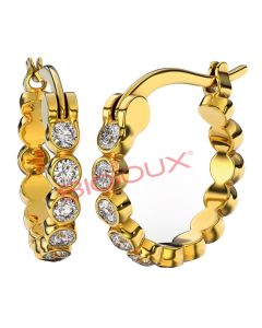 Bjt238 Orecchino Anna Hoop gp