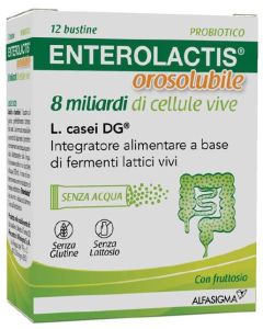 Enterolactis Integratore Intestinale 12 Bustine