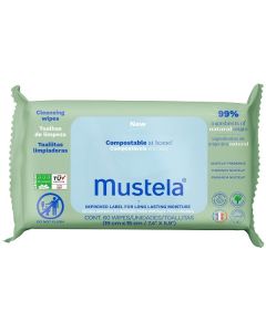 Mustela Salviette Compost 60pz