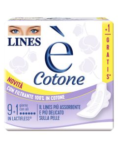 Lines e' Cotone Ali 9+1pz