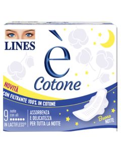 Lines e' Cotone Notte 9pz