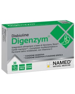 Disbioline Digenzym Integratore Per La Funzione Digestiva 30 Compresse