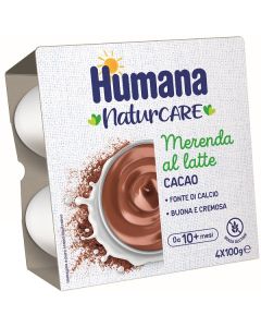 Humana Merenda Cacao 4x100g
