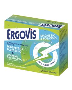Ergovis Mg+k Vit b C/zuc12bust