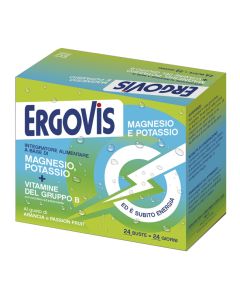 Ergovis Mg+k Vit b C/zuc24bust