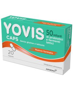 Yovis Caps 50 Miliari Integratore Fermenti Lattici Vivi e Probiotici 20 Capsule