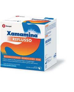 Xamamina Reflusso Dispositivo Medico per Bruciore di Stomaco e Rigurgito Acido 25 Bustine