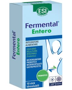 Esi Fermental - Entero Integratore Equilibrio Flora Intestinale, 10 stick