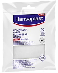 Garza Hansaplast 10x10cm 10pz