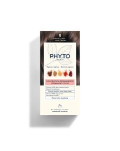Phyto Phytocolor Kit 5 Castano Chiaro Colorazione Permanente Per Capelli