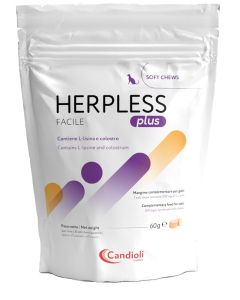 Candioli Herpless Plus Facile Mangime Complementare Per Difese Immunitarie Gatti 30 Soft Chews