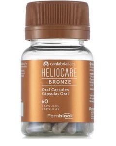 Heliocare Bronze Integratore per Abbronzatura Orale 60 Capsule