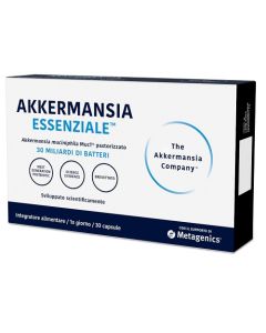 Metagenics Akkermansia Integratore Comfort Intestinale 30 Compresse