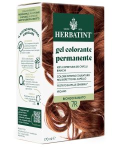 Herbatint Tintura Per Capelli Gel Permanente 7R Biondo Ramato 170ml