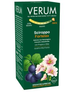 Verum Fortelax Sciroppo Integratore Transito Intestinale 126 g