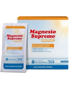 Magnesio Supremo Potassio+ con Magnesio e Potassio 24 Bustine