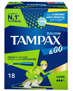 Tampax &go Super 18pz