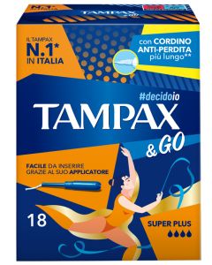Tampax &go Super Plus 18pz