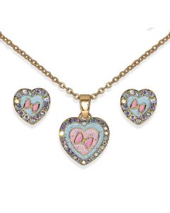 Bjs018 Parure Heart Heart gp