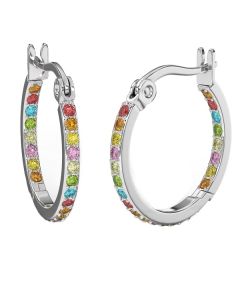 Bjt407 Orecchini Hoop/c20mm ss