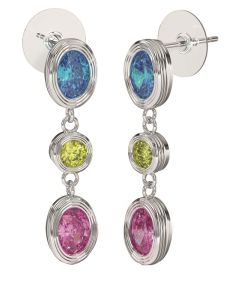 Bjt416 Orecchini Drop/c30mm ss