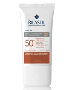 Rilastil Sun System D-Clar SPF 50+ Crema Colorata Viso Medium 40 ml 0%