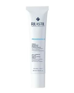 Rilastil Progression Crema Idratante Viso Antirughe e Rimpolpante 40 ml