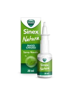 Vicks Sinex Natura Spray Salino Ipertonico Naso Chiuso 20 ml