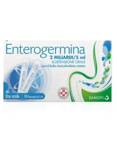 Enterogermina 2 Miliardi/5 ml Bacillus Clausii 10 Flaconcini
