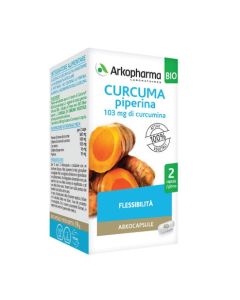 Arkocapsule Bio Curcuma + Piperina Integratore Articolare 40 Capsule