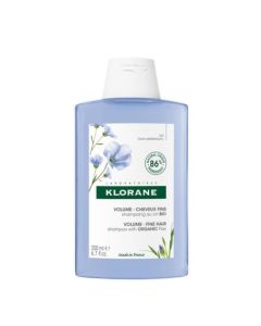 Klorane Shampoo al Lino Volumizzante Capelli Sottili 200 ml