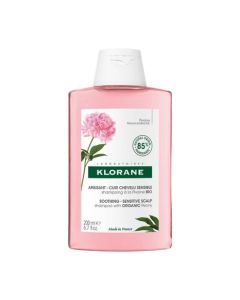 Klorane Shampoo Peonia Bio Lenitivo per Cuoio Capelluto Sensibile 200 ml