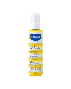Mustela Latte Solare SPF 50 Per Tutta La Famiglia Spray 200 ml