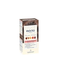 Phyto Color 6.77 Marrone Chiaro Cappuccino Tintura Permanente Per Capelli