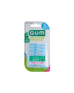 Gum Soft Pick Comfort Flex Menta Fresca Scovolino Taglia Small 40 pezzi