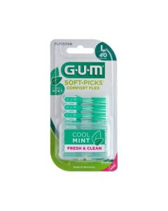 Gum Soft Pick Comfort Flex Menta Fresca Scovolino Taglia L 40 pezzi