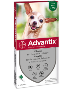 Advantix Spot On*4pip 0-4kg