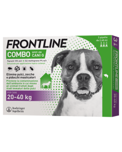 Frontline Combo*3pip 20-40kg c