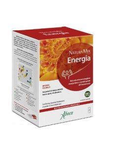Natura Mix Advanced Energia – Aboca Integratore Tonico per Stanchezza Fisica e Mentale 20 Bustine