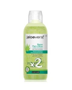 AloeVera2 Succo Puro d’Aloe DO Concentrato – Depurazione e Benessere – 1000ml