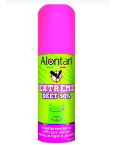 Alontan Extreme Spray 75ml – Repellente Antizanzare per Zone Tropicali