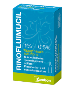 RinoFluimucil Spray Nasale 1%+0,5% N-Acetilcisteina Riniti 10 ml
