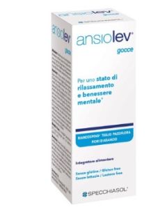 Ansiolev Gocce 20ml – Integratore Naturale per Ansia, Stress e Sonno