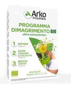Arkofluidi Programma Dimagrimento BIO – 30 Fiale Ultra Concentrate